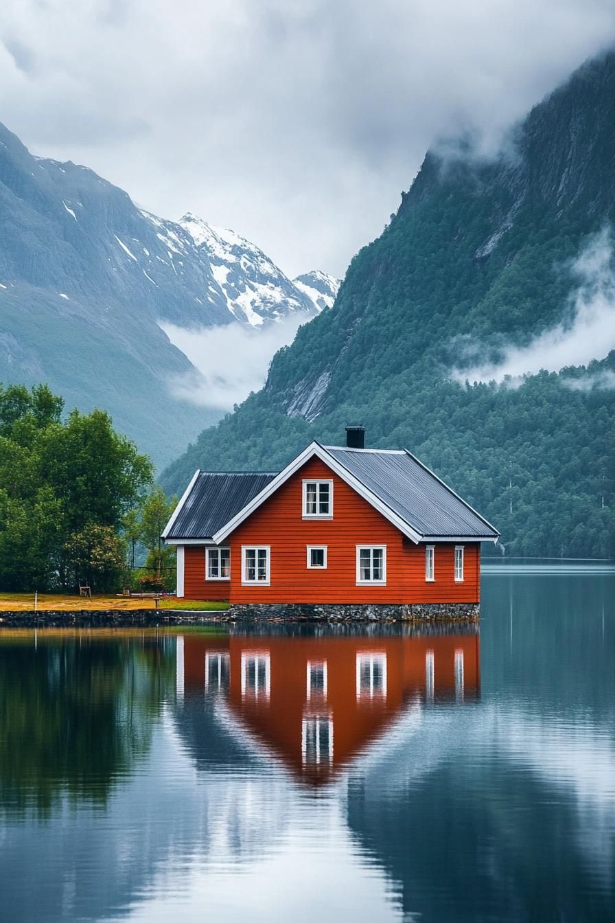 A Lakeside Cabin With Scenic Views