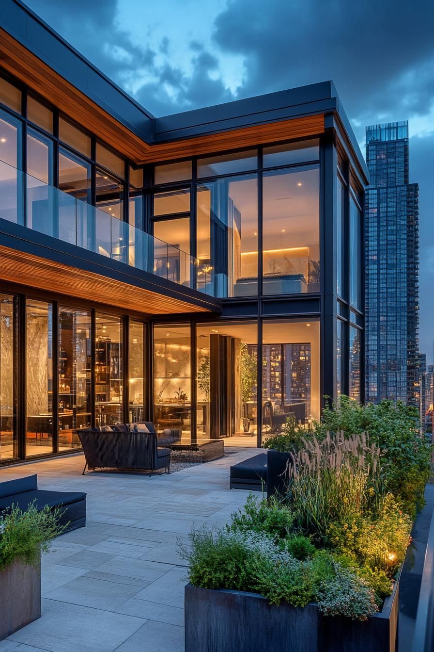 Penthouse With Full City Skyline Views - photo 3