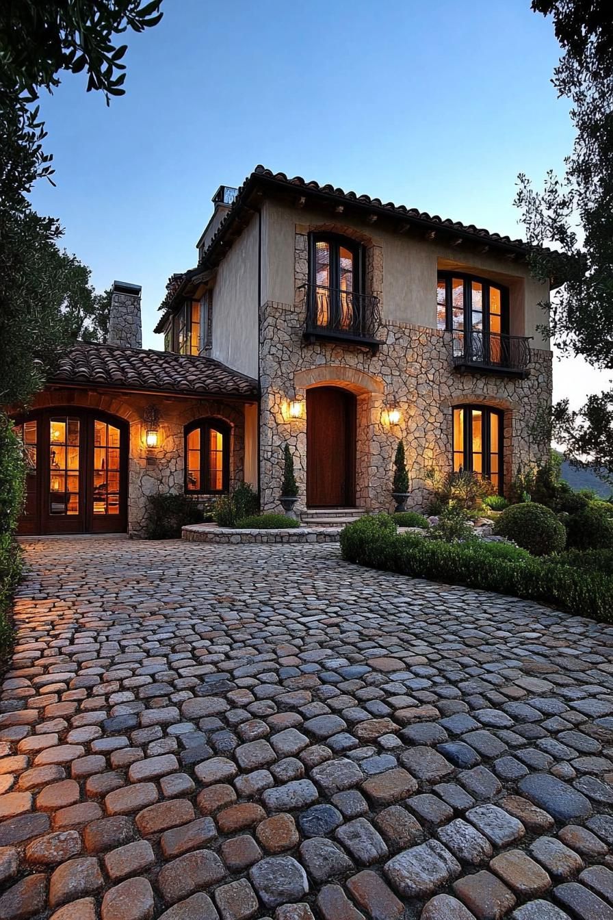 Classic Cobblestone Driveways