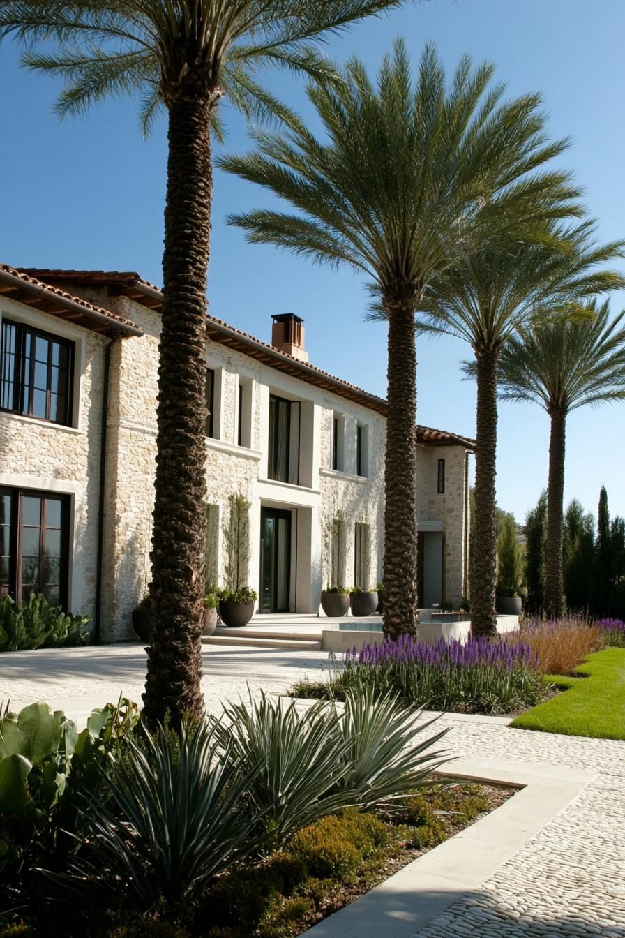 A Tuscan Gem Among Tall Palms