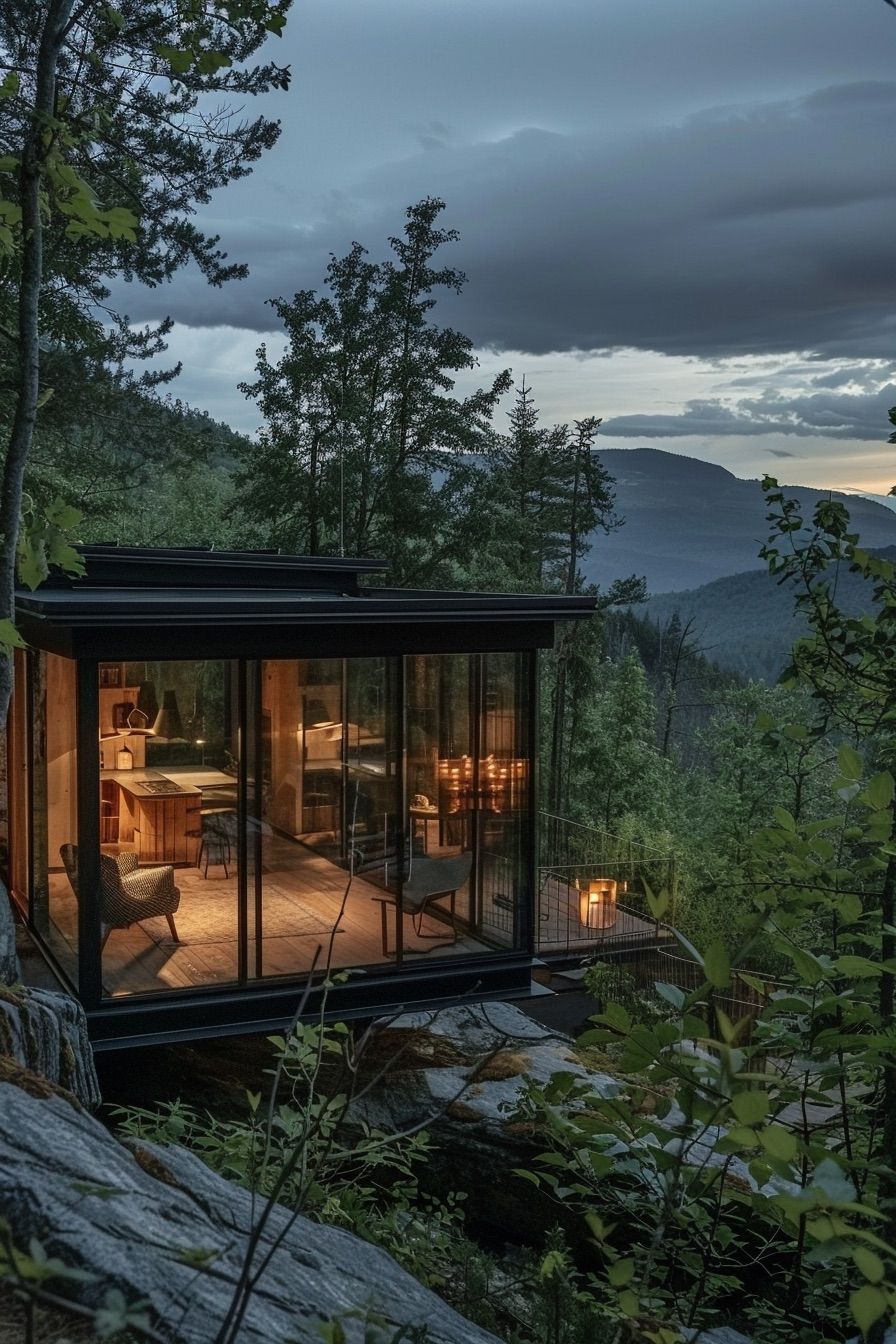 Smart-Tinted Transparent Glass Cabin - photo 2