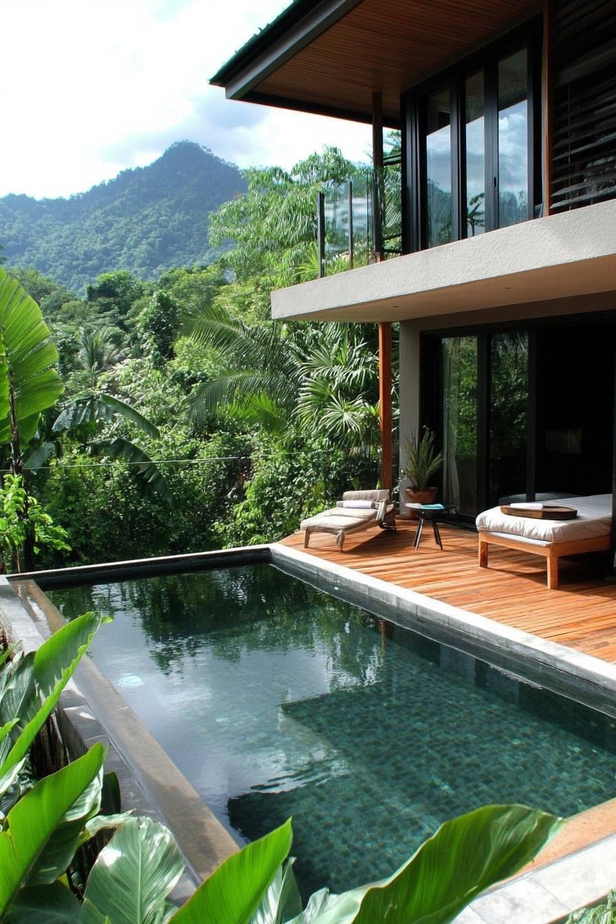 Hidden Pools Tucked Into Garden Spaces