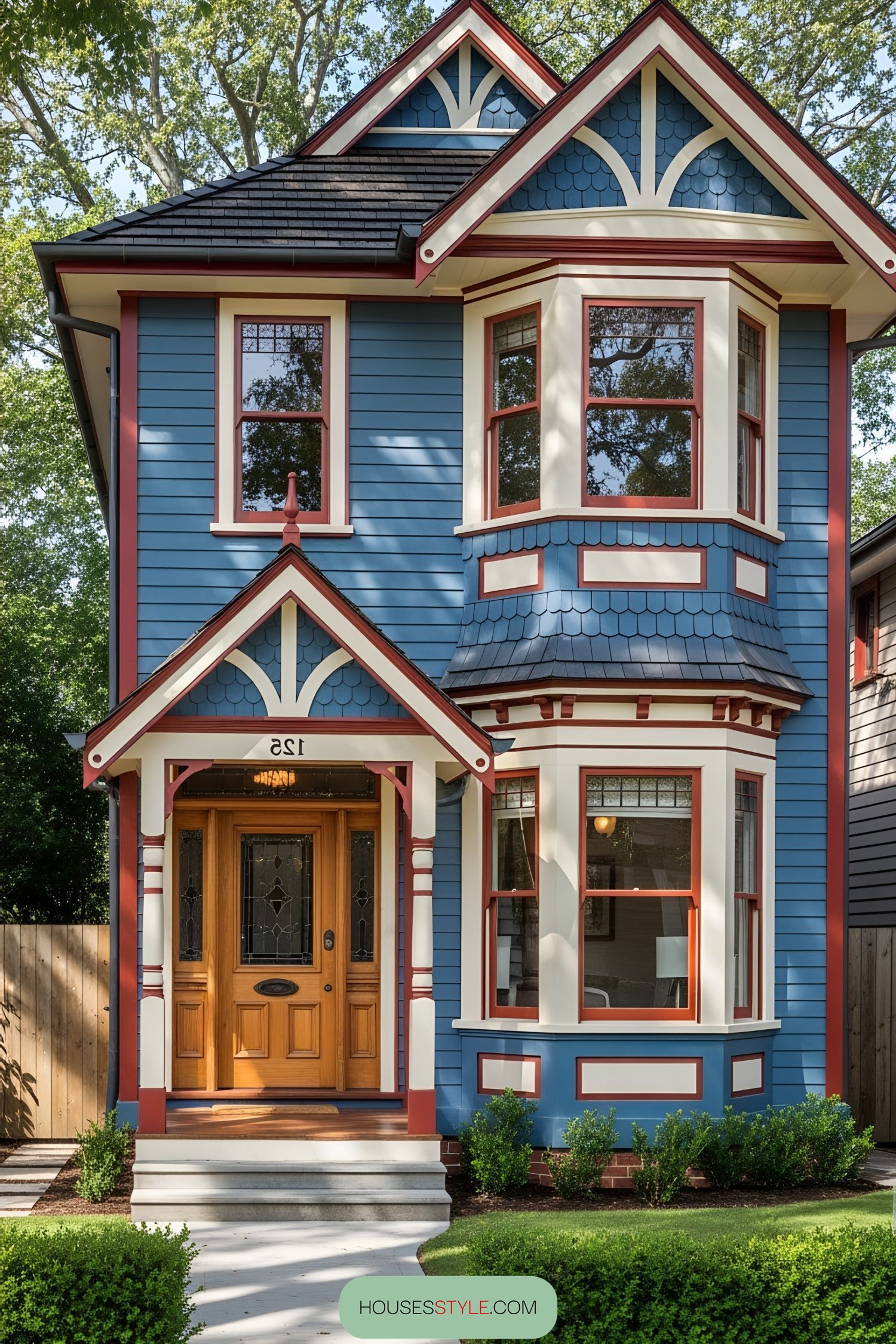 A Sky-Blue Victorian Haven Worth Seeing