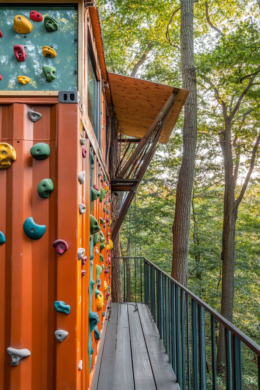 Adventure Climbing Wall Container Cabin - photo 4