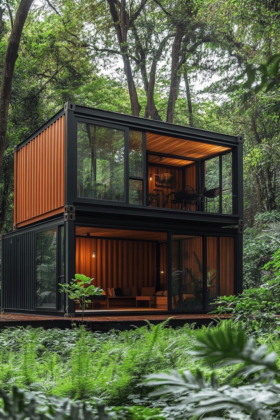 Forest Canopy Container Cabin - photo 4