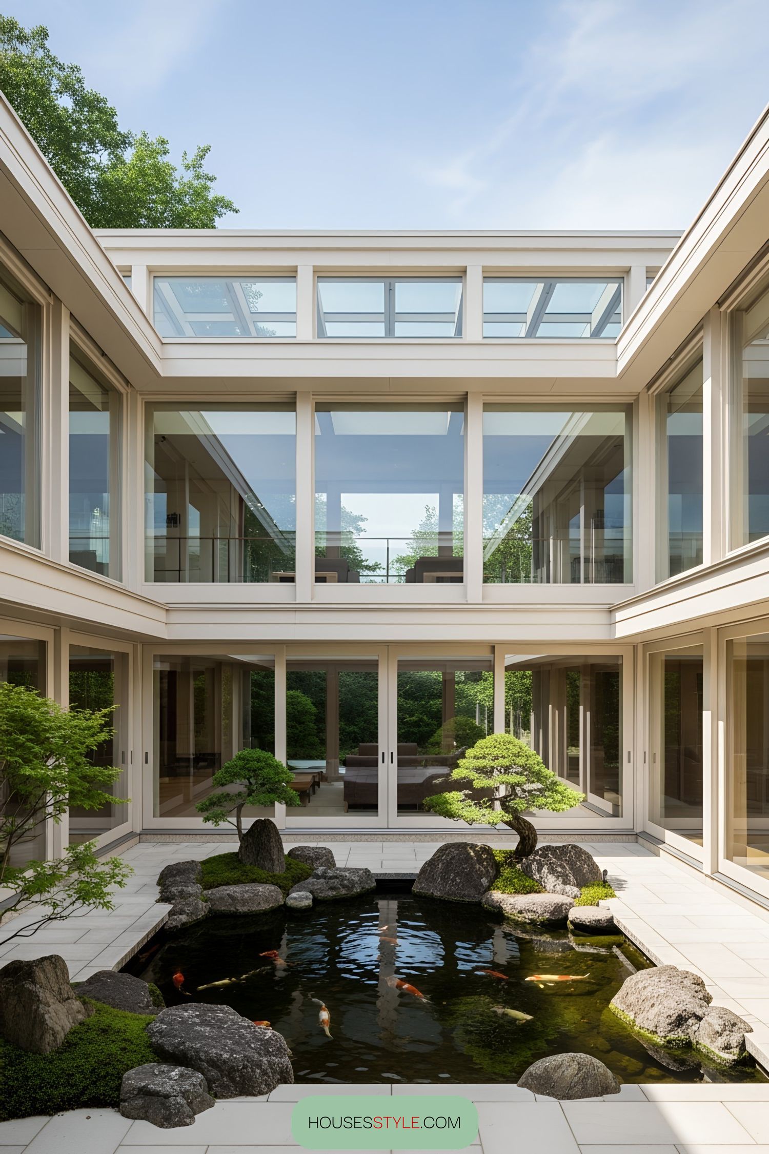 6. A Glass Home Built Around Balance