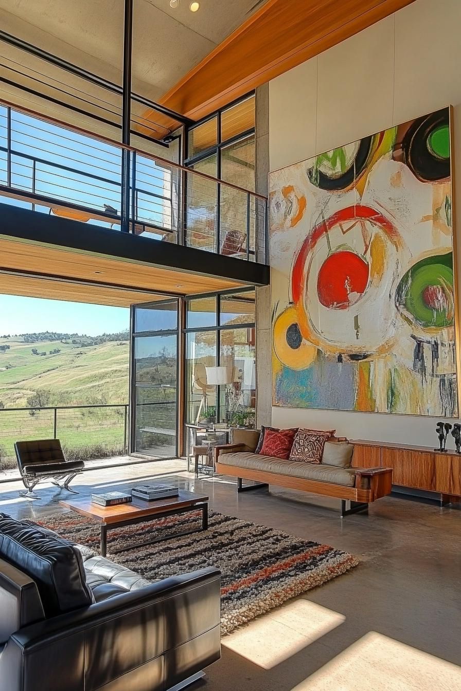 Abstract Prints for Wall Color