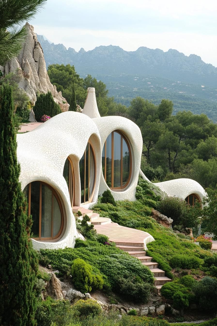 A Whimsical Organic Retreat in Nature