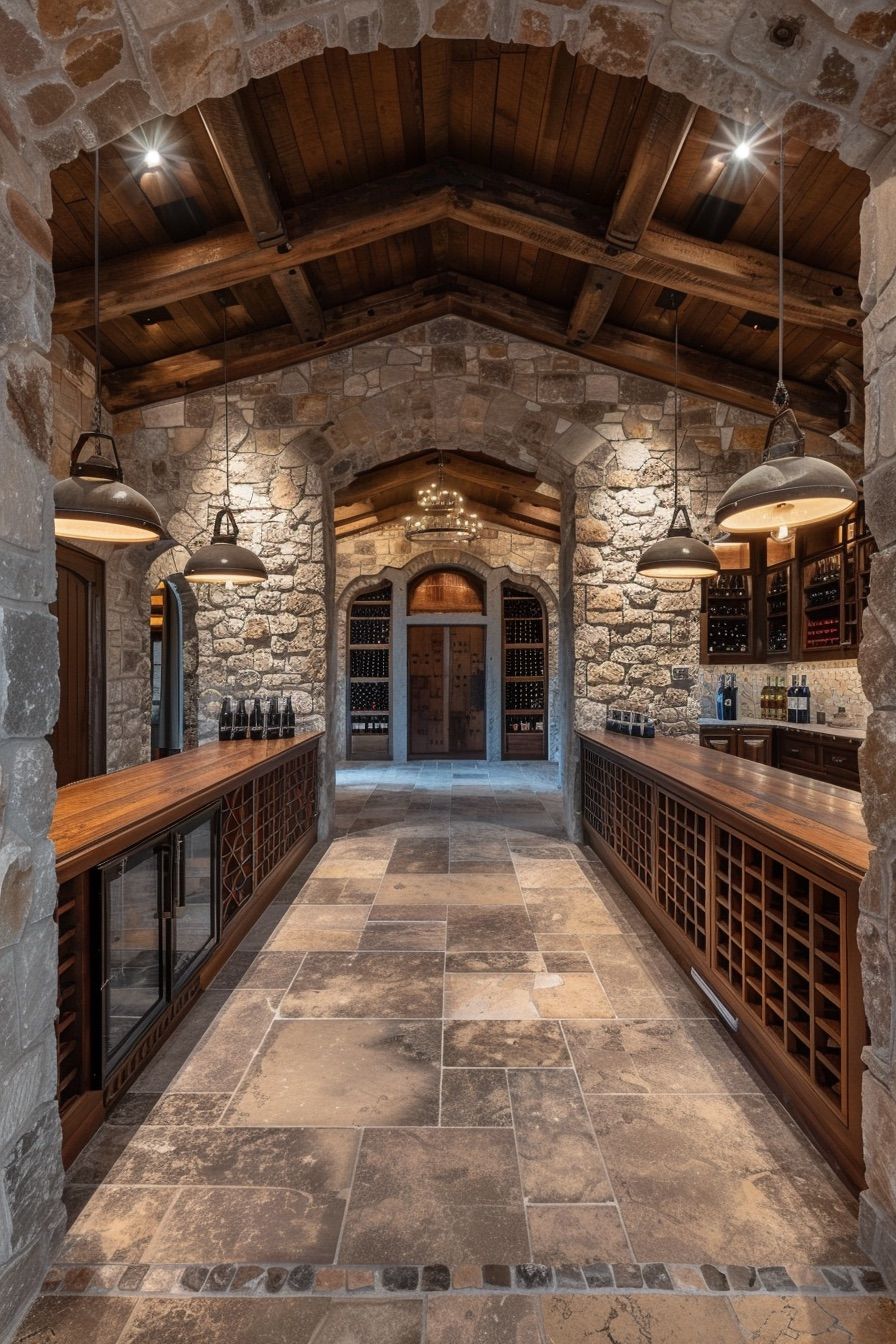 Stone-walled Wine Cellars for Storage