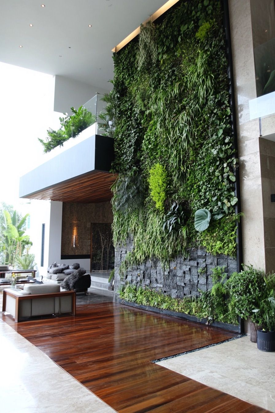 Vertical Garden Atrium Ideas - photo 4