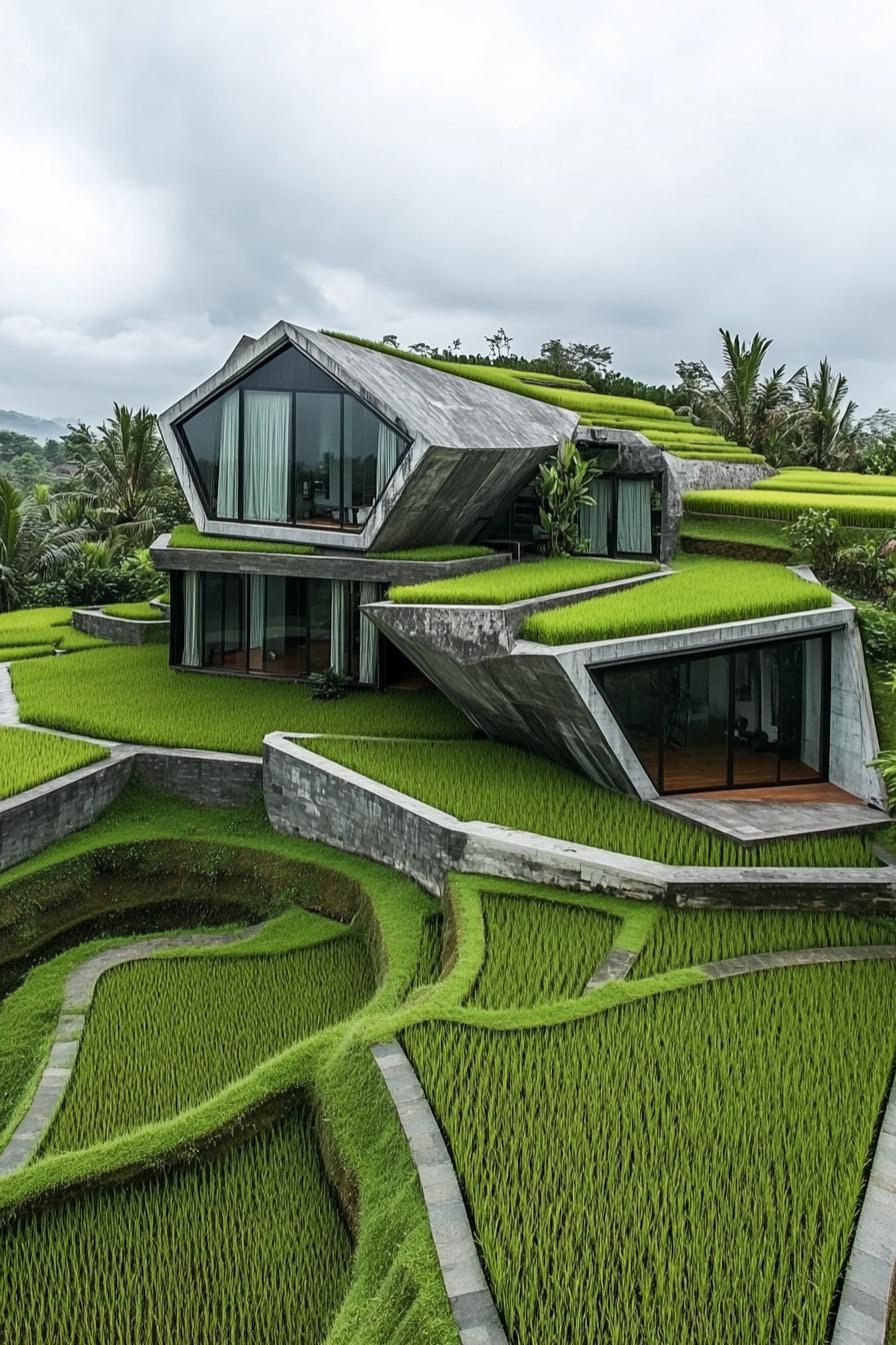 Multi-Level Terraces That Flow Together