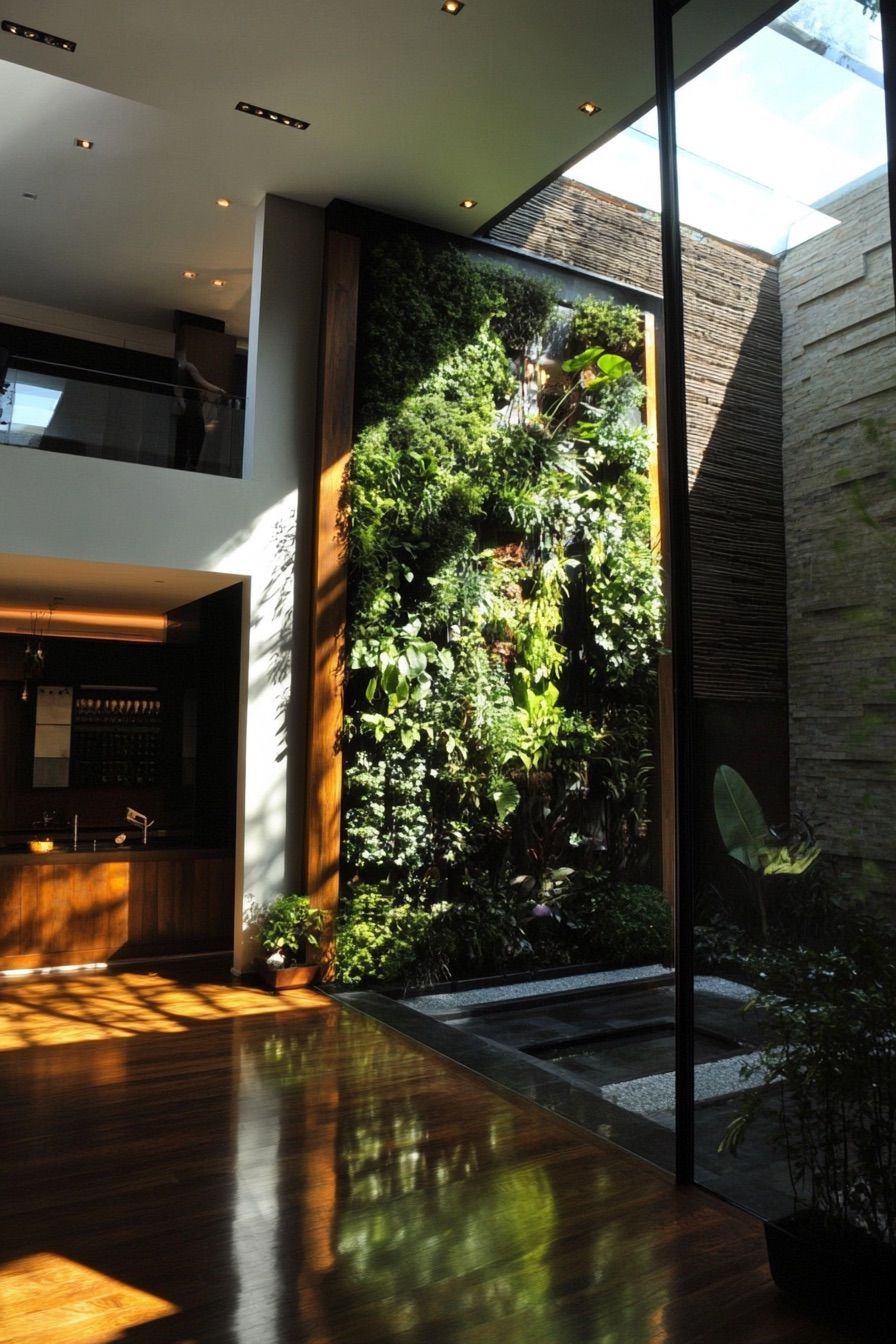 Vertical Garden Atrium Ideas - photo 2