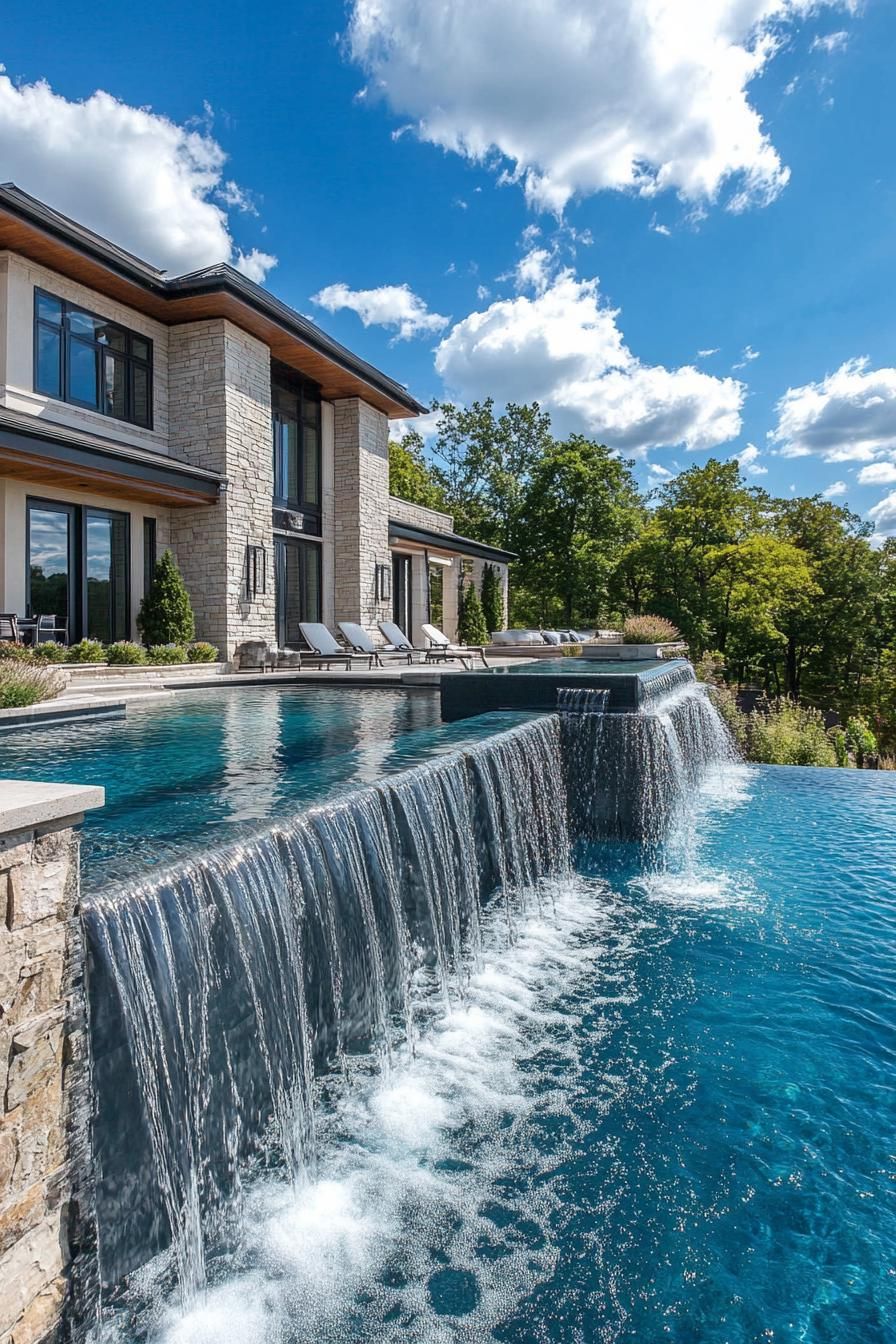 Infinity Pool With Waterfall - photo 2