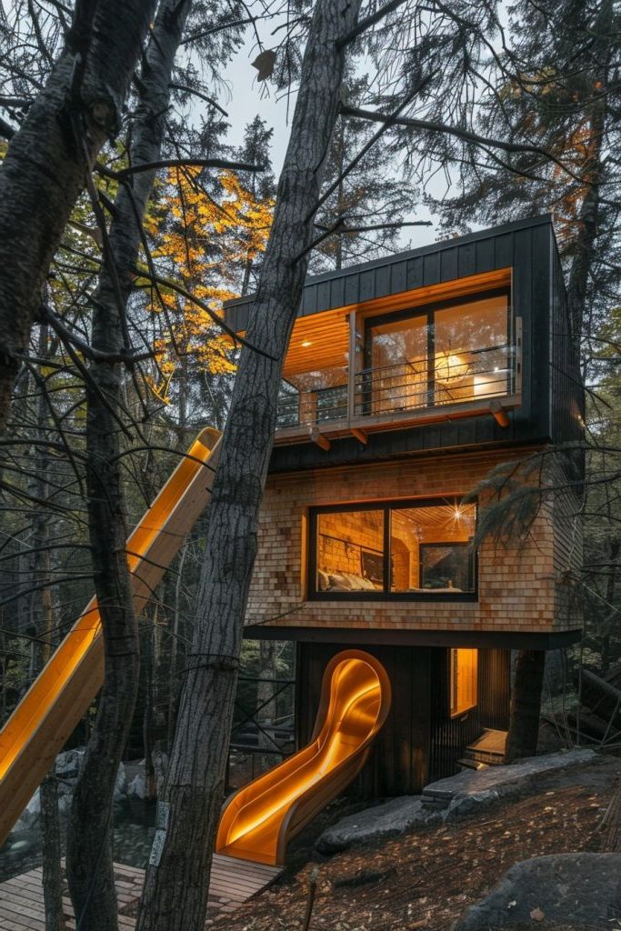 Cabin With a Built-In Slide - photo 3