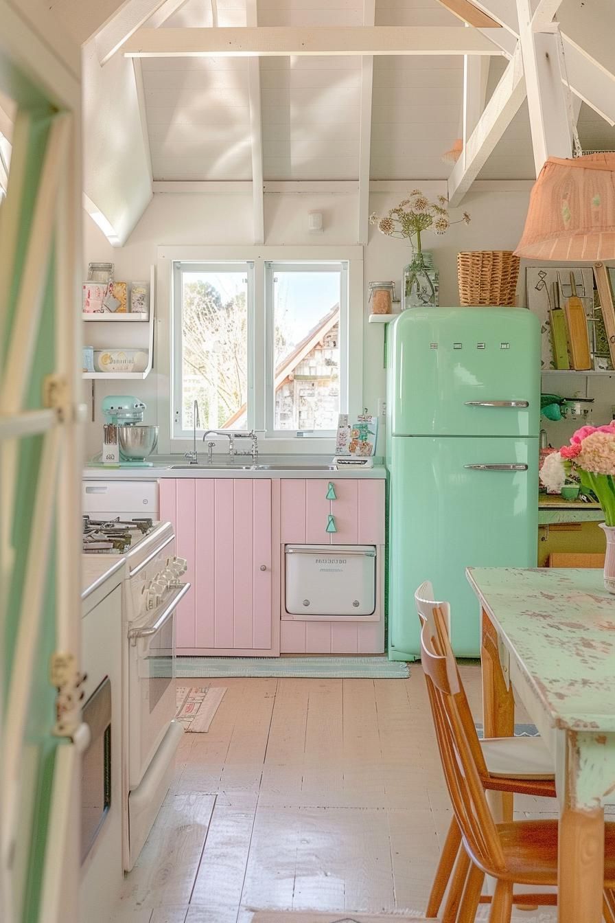 Retro A-frame With Bold, Colorful Decor - photo 4