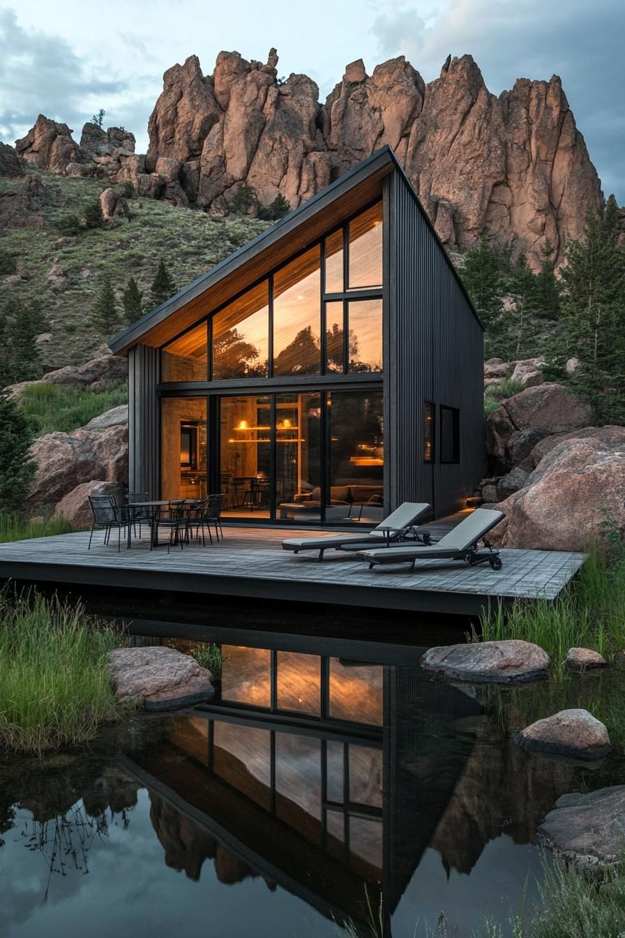 Mountain Cabin With Outdoor Deck - photo 3