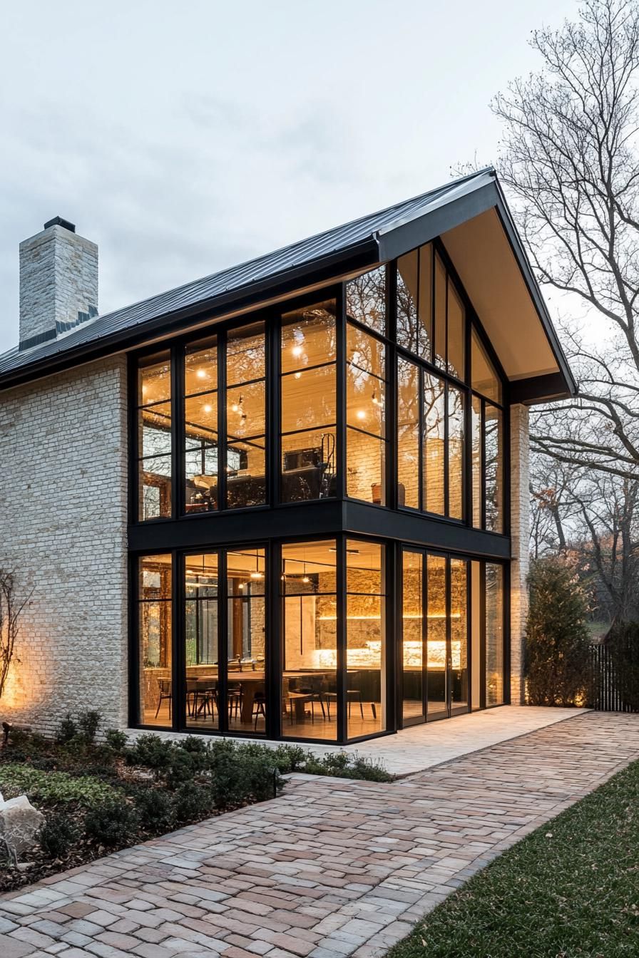 3. Modern Atrium House - photo 2