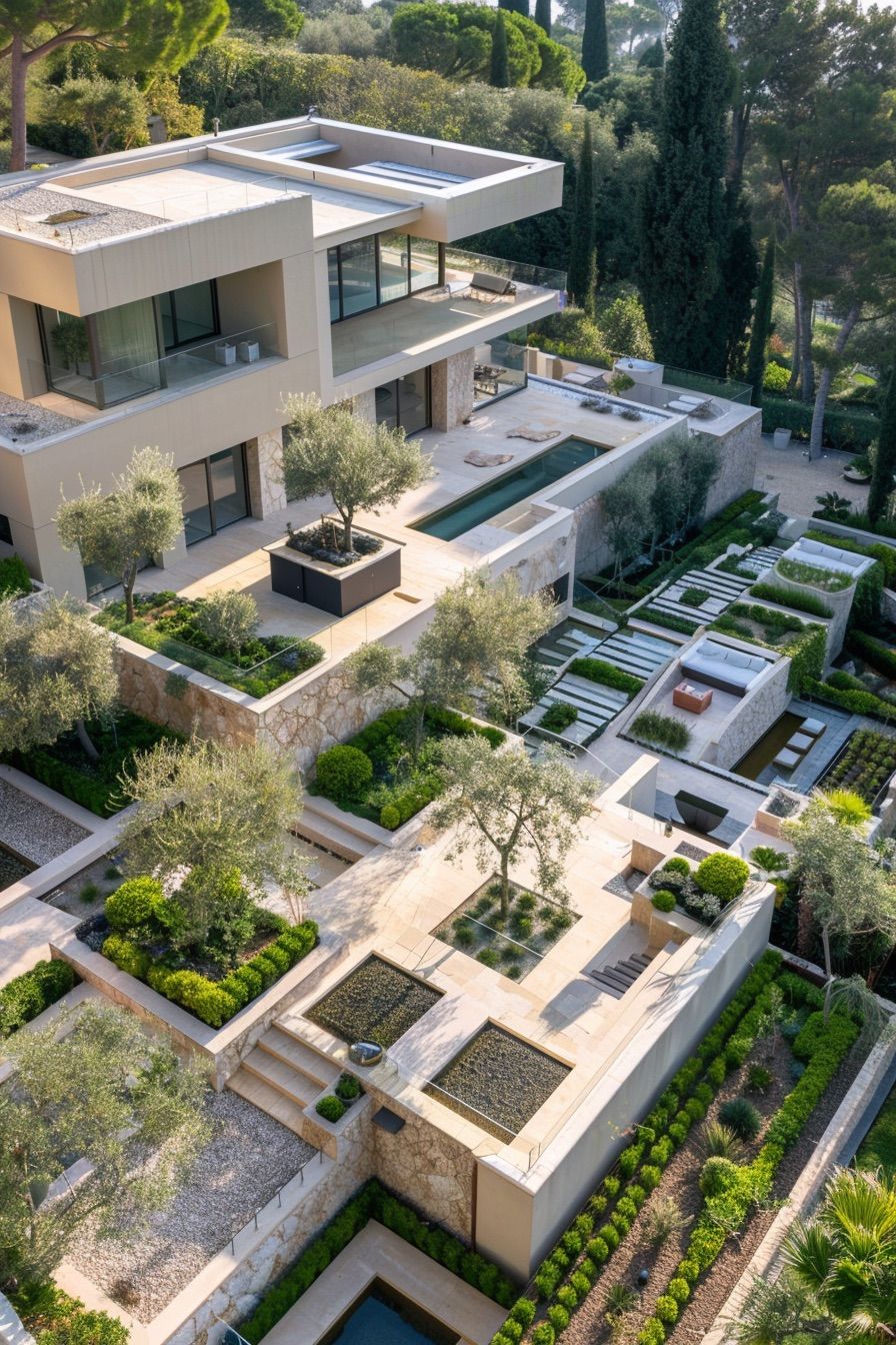 Rooftop Gardens With Olive Trees - photo 2