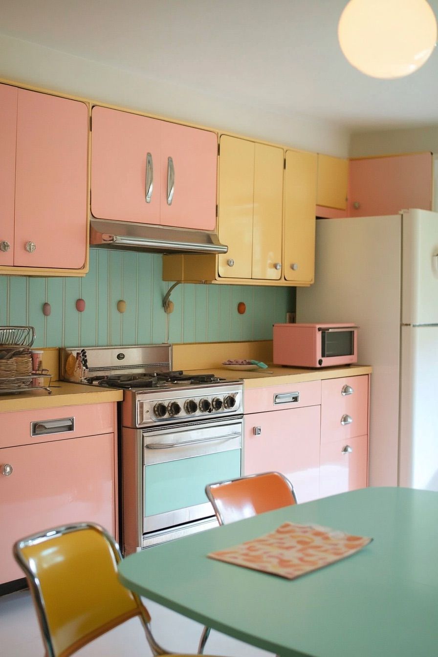 Retro Pastel Color Palette Ideas - photo 2