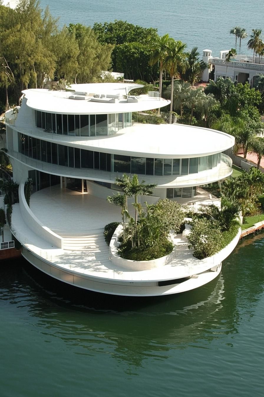 Floating Island Mansion