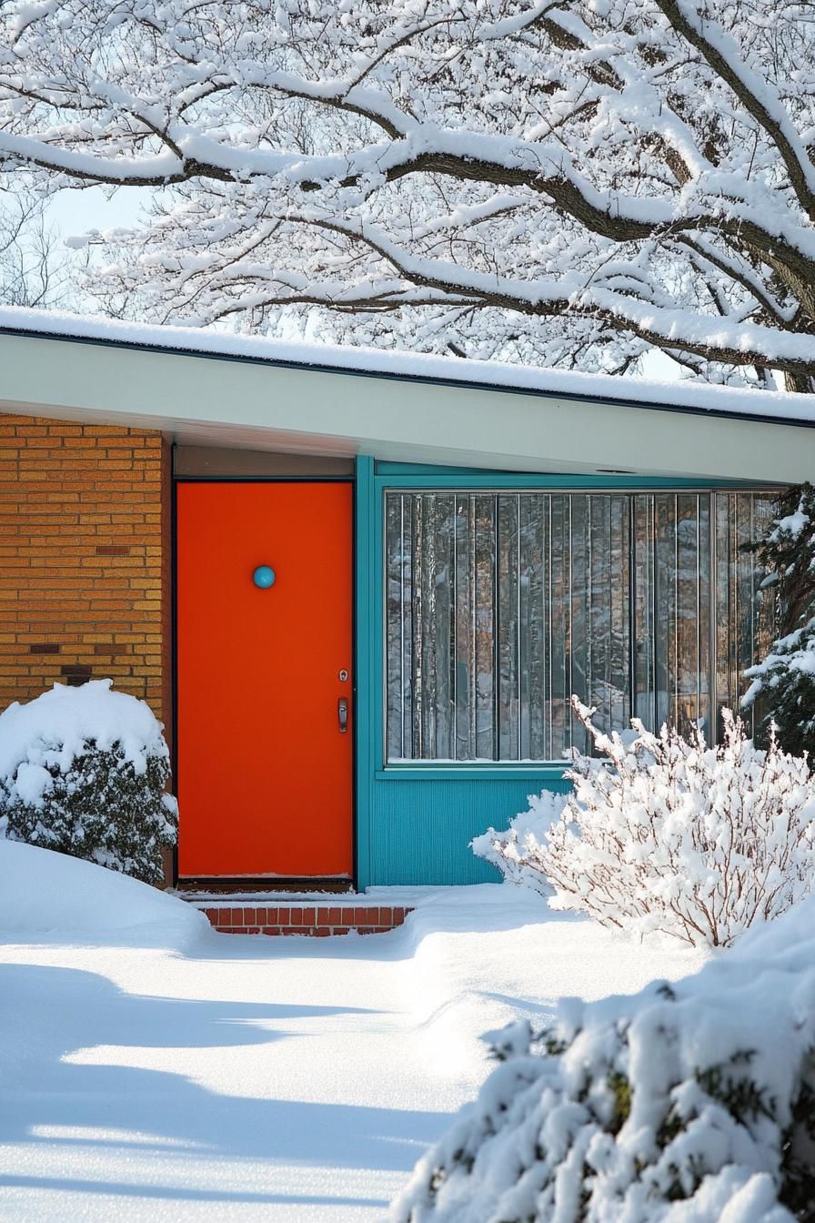 Entryway With a Pop of Bright Color - photo 2