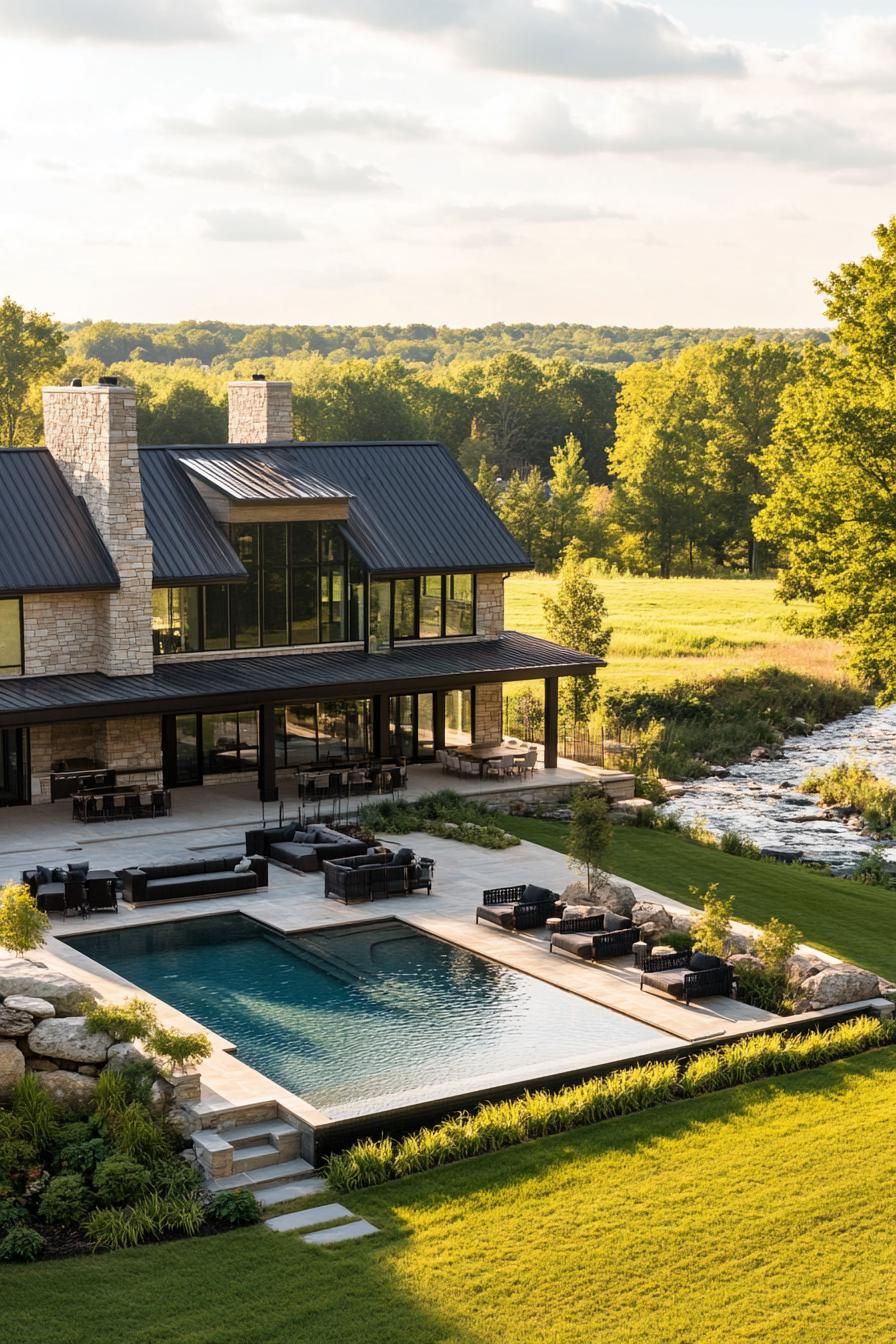 Luxury Living Surrounded By Nature