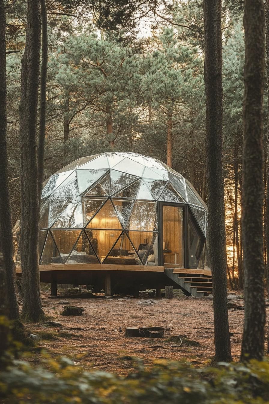 15) Magical Forest Dome Retreat