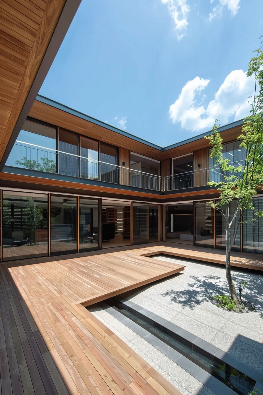 Wooden Decks That Float Above the Yard - photo 5