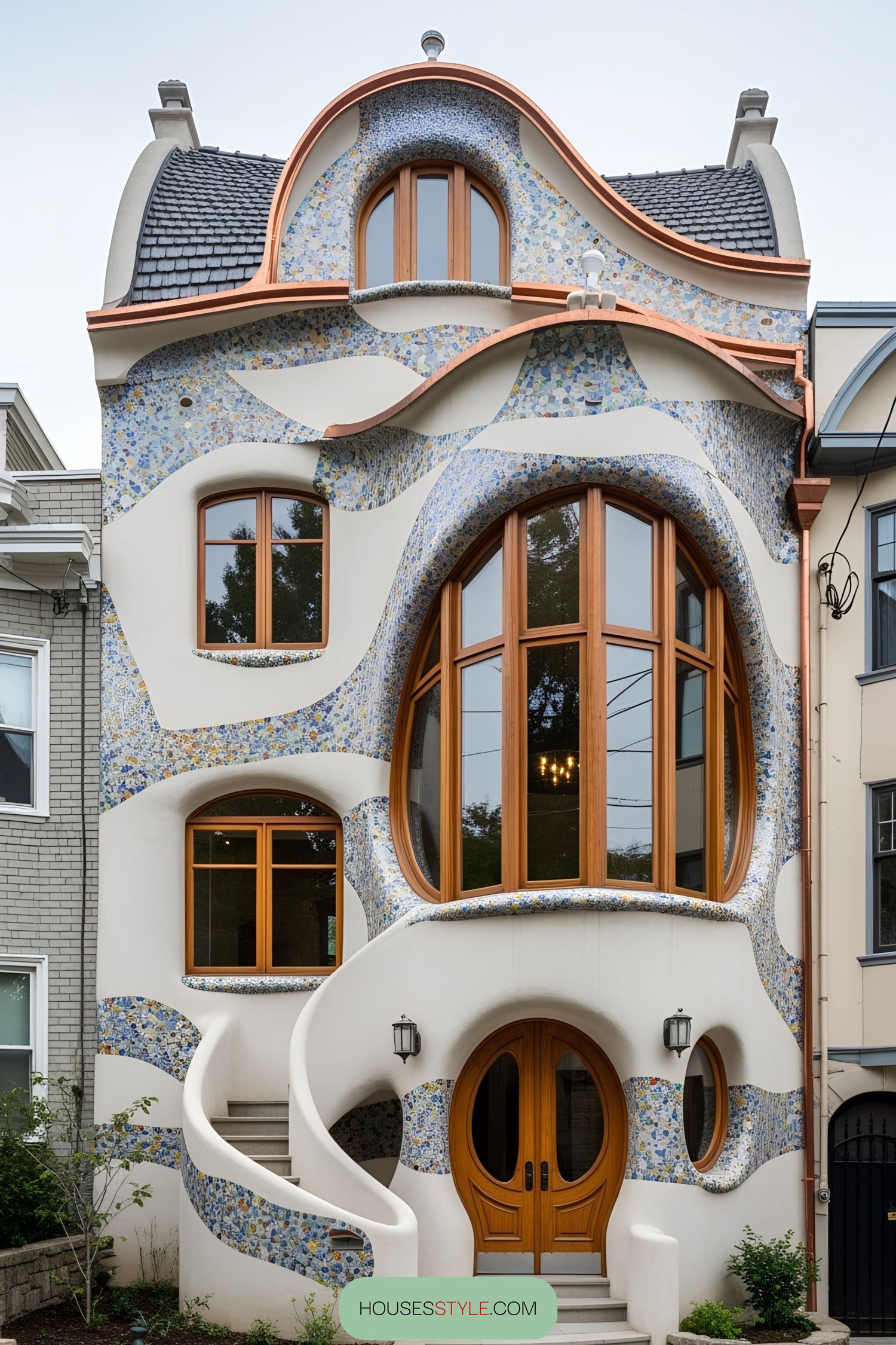 A Swirling, Fantasy-Inspired Home Design