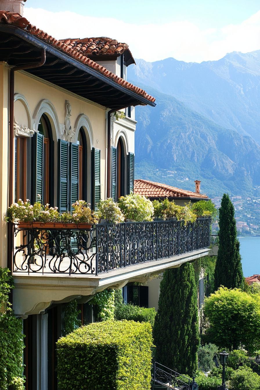 Decorative Iron Balcony Railings - photo 3