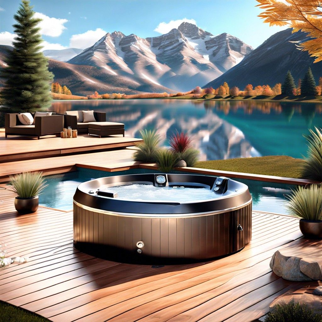 Outdoor Hot Tubs for Mountain Homes