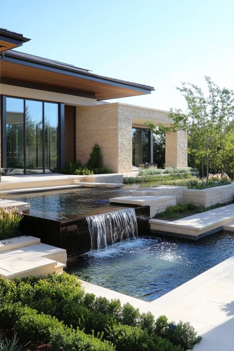Pools Featuring a Mini Waterfall - photo 4