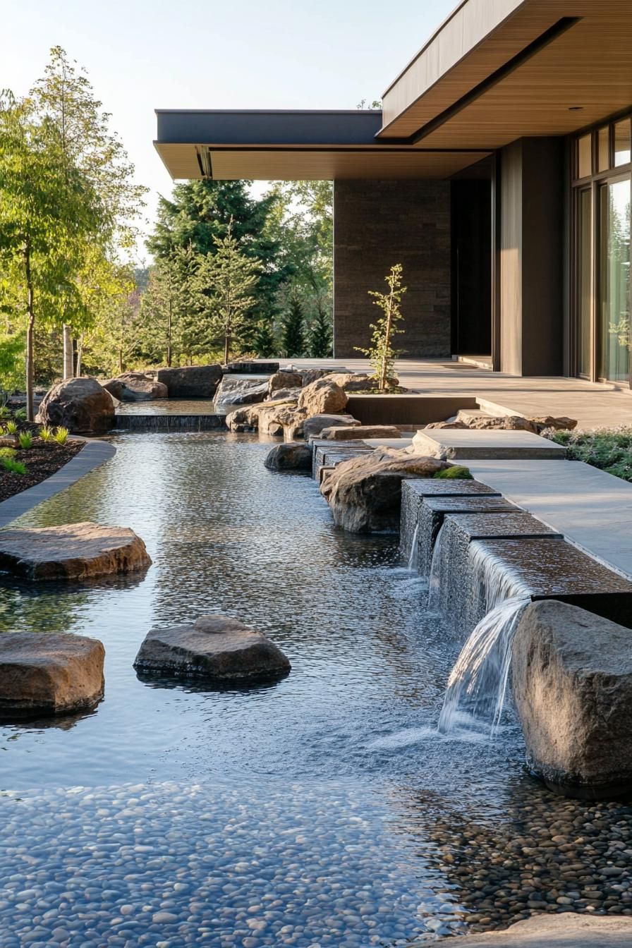 Pools Featuring a Mini Waterfall - photo 2