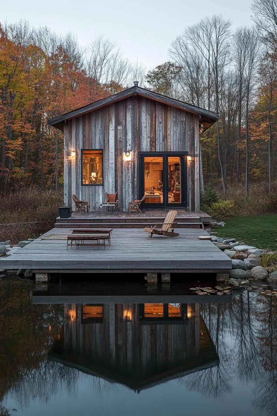 Facades Made From Reclaimed Barn Wood - photo 2