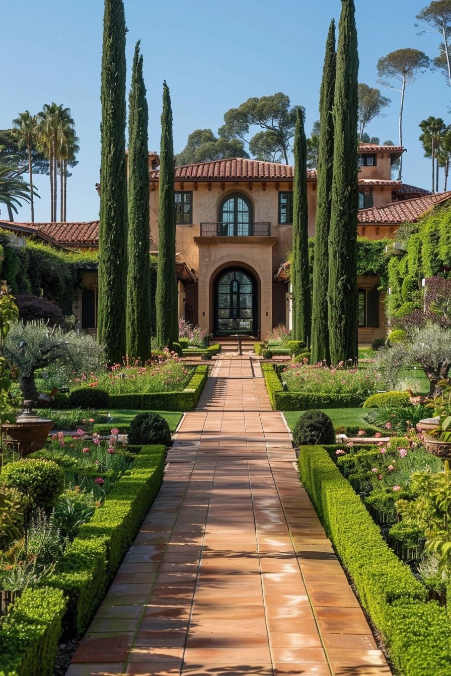 Terracotta Tile Walkways