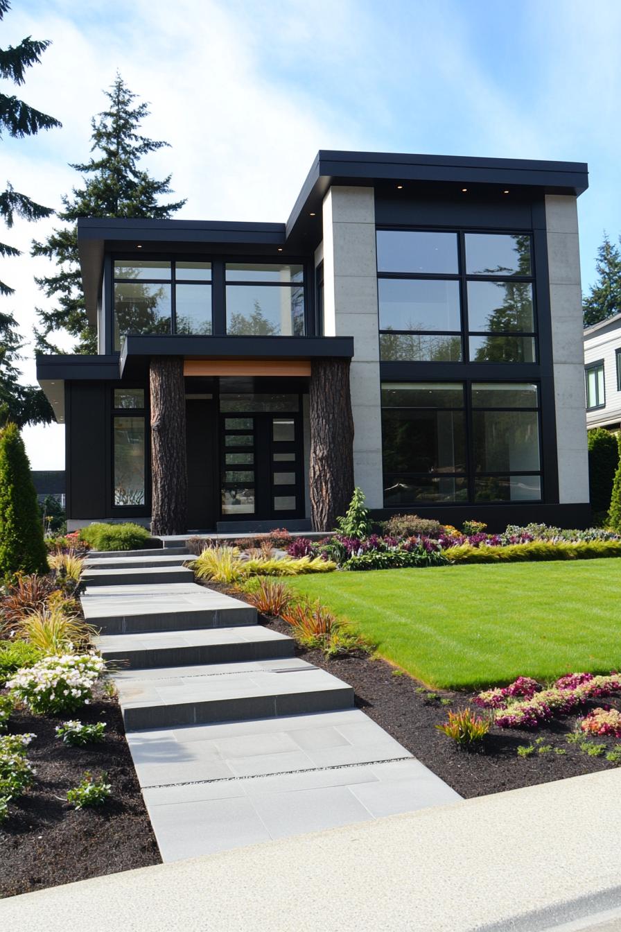 19) Rustic Charm in a Modern Mansion