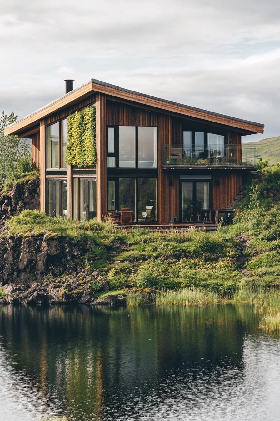 Timber Cladding Paired With Vertical Gardens - photo 4