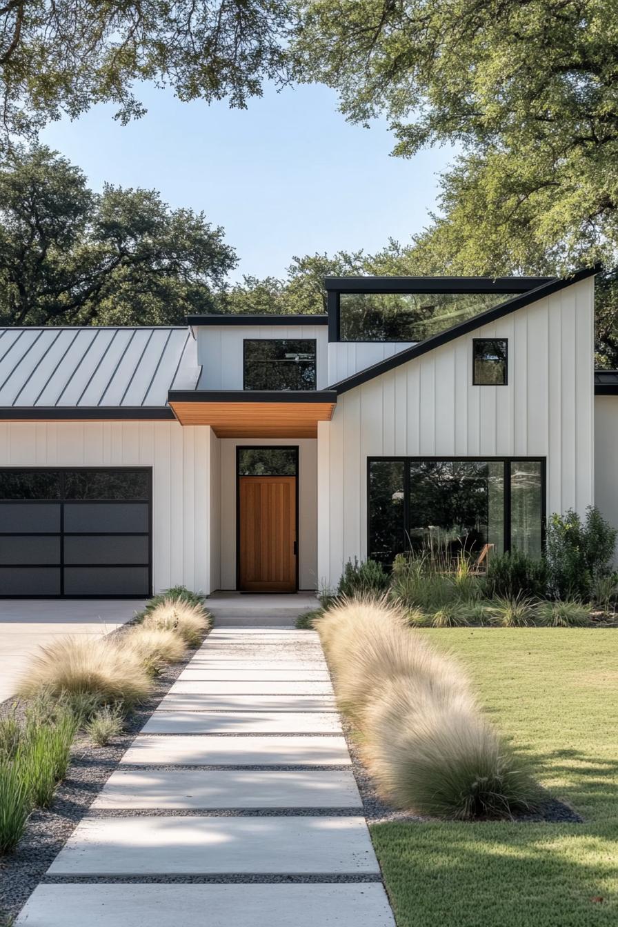 Sleek Retreat with a Rustic Edge