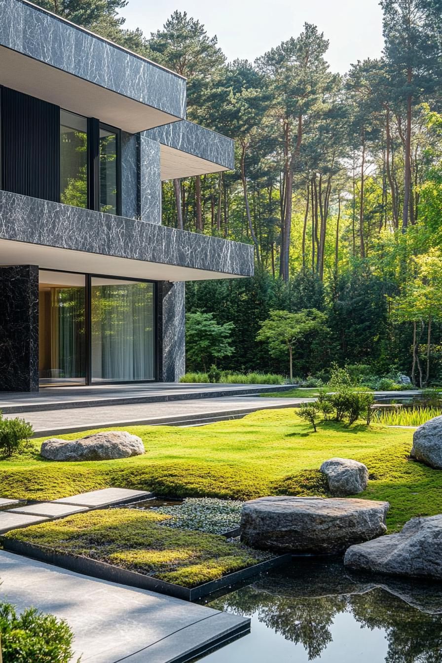 Contemporary Design Set in Nature