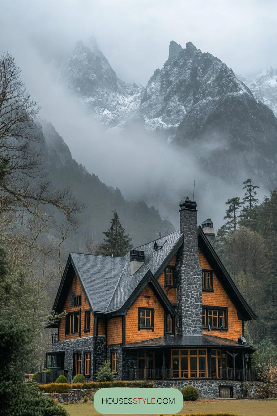 Gothic Revival Meets Sharp Modern Lines - photo 4