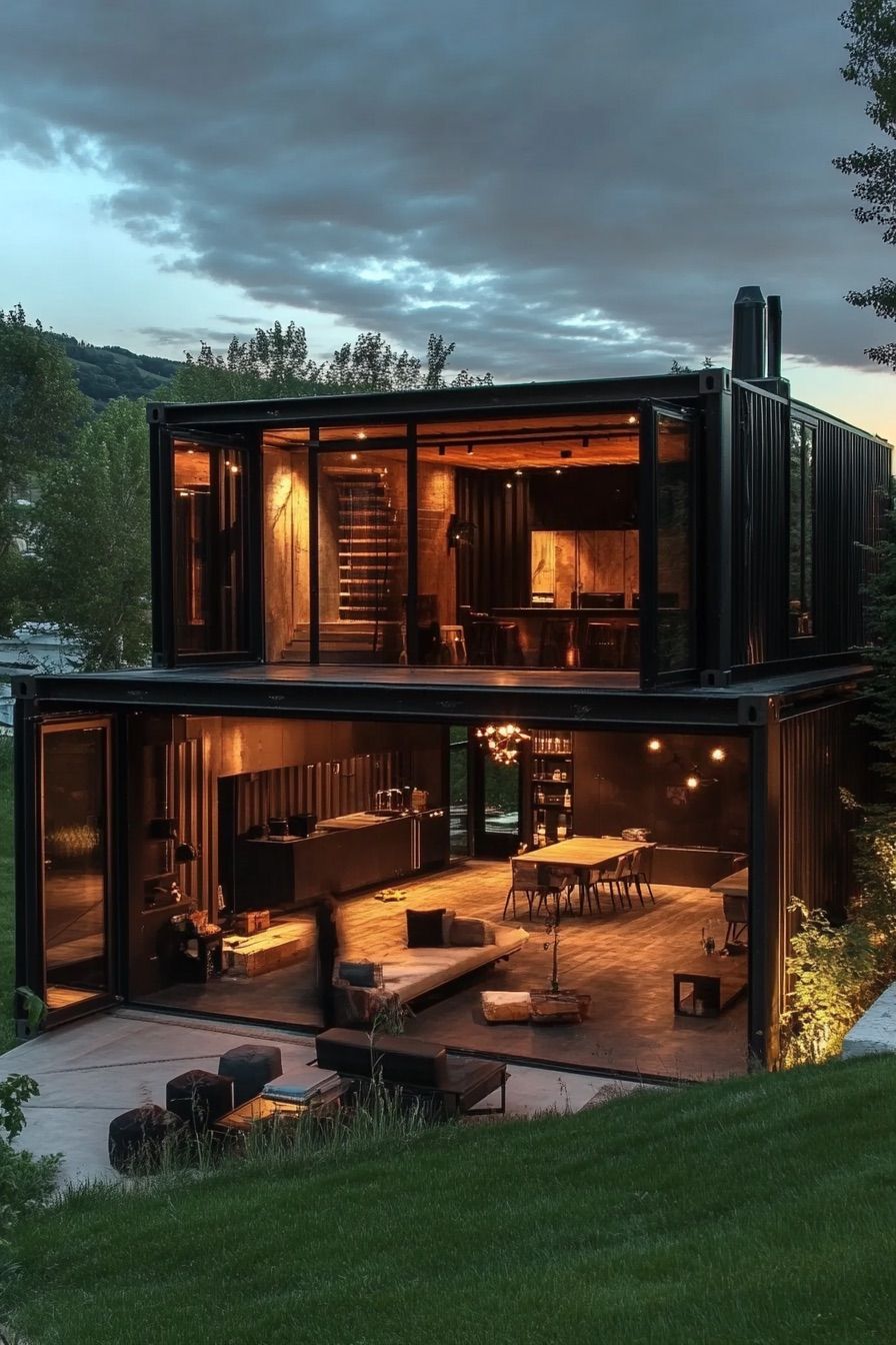 Container Home With Retractable Walls - photo 2