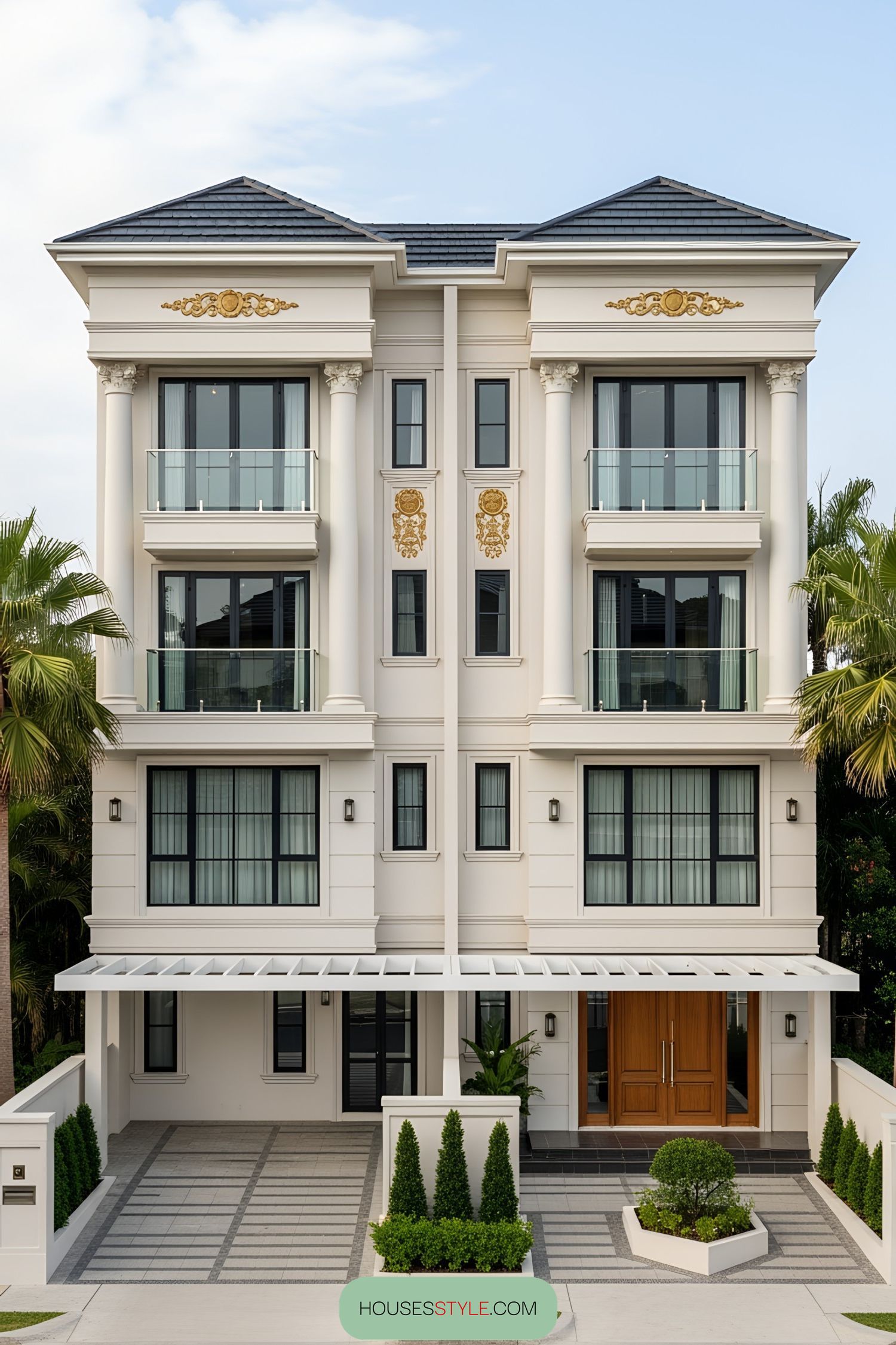Twin Towers of Sophistication: A Sunny Splendor