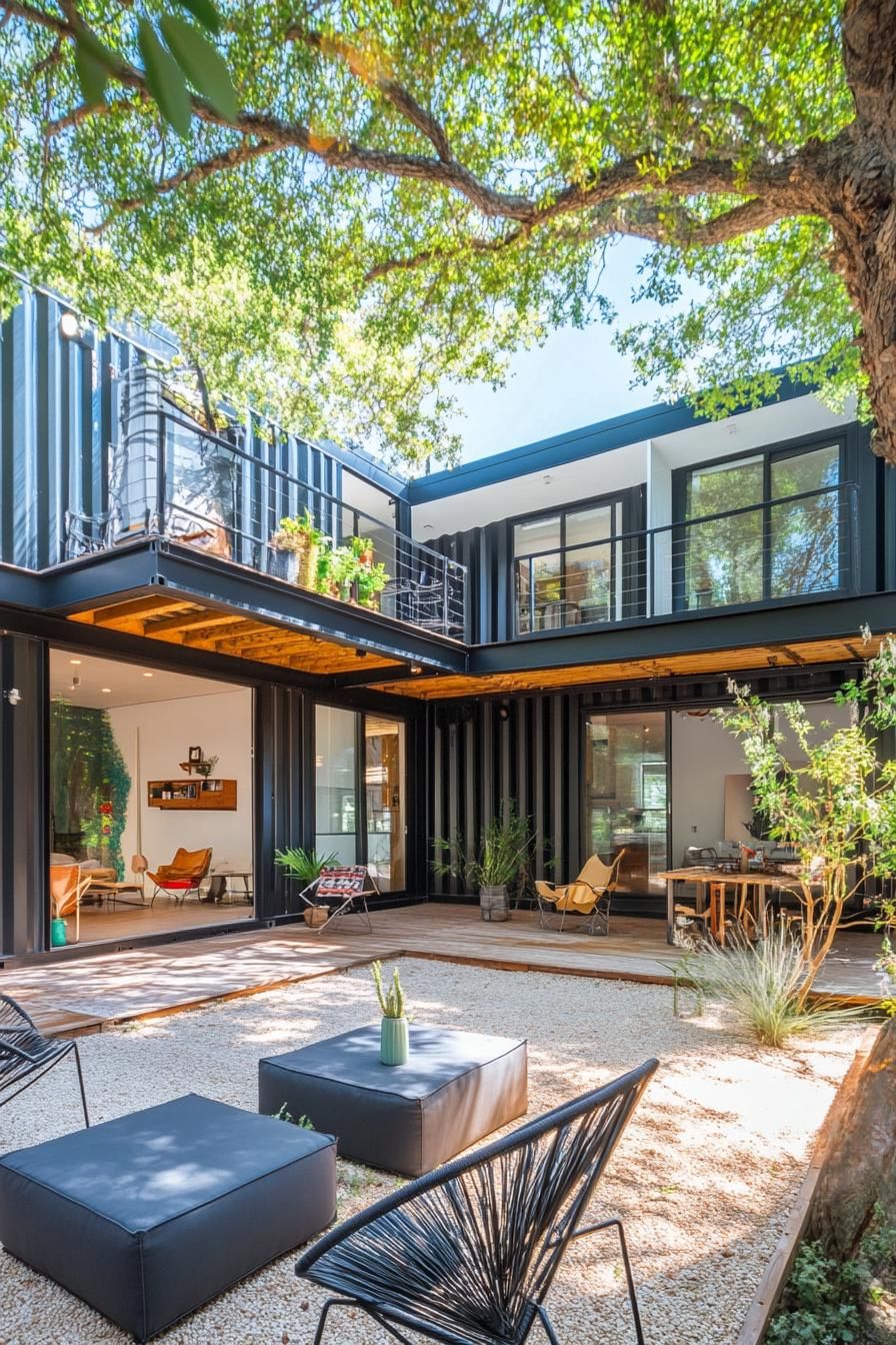 A Cozy Take On The Container Home