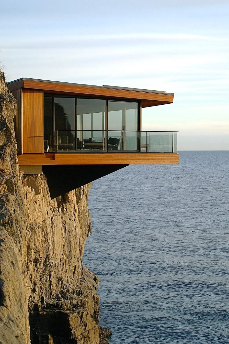 Floating Modular Home Anchored to the Cliff - photo 2
