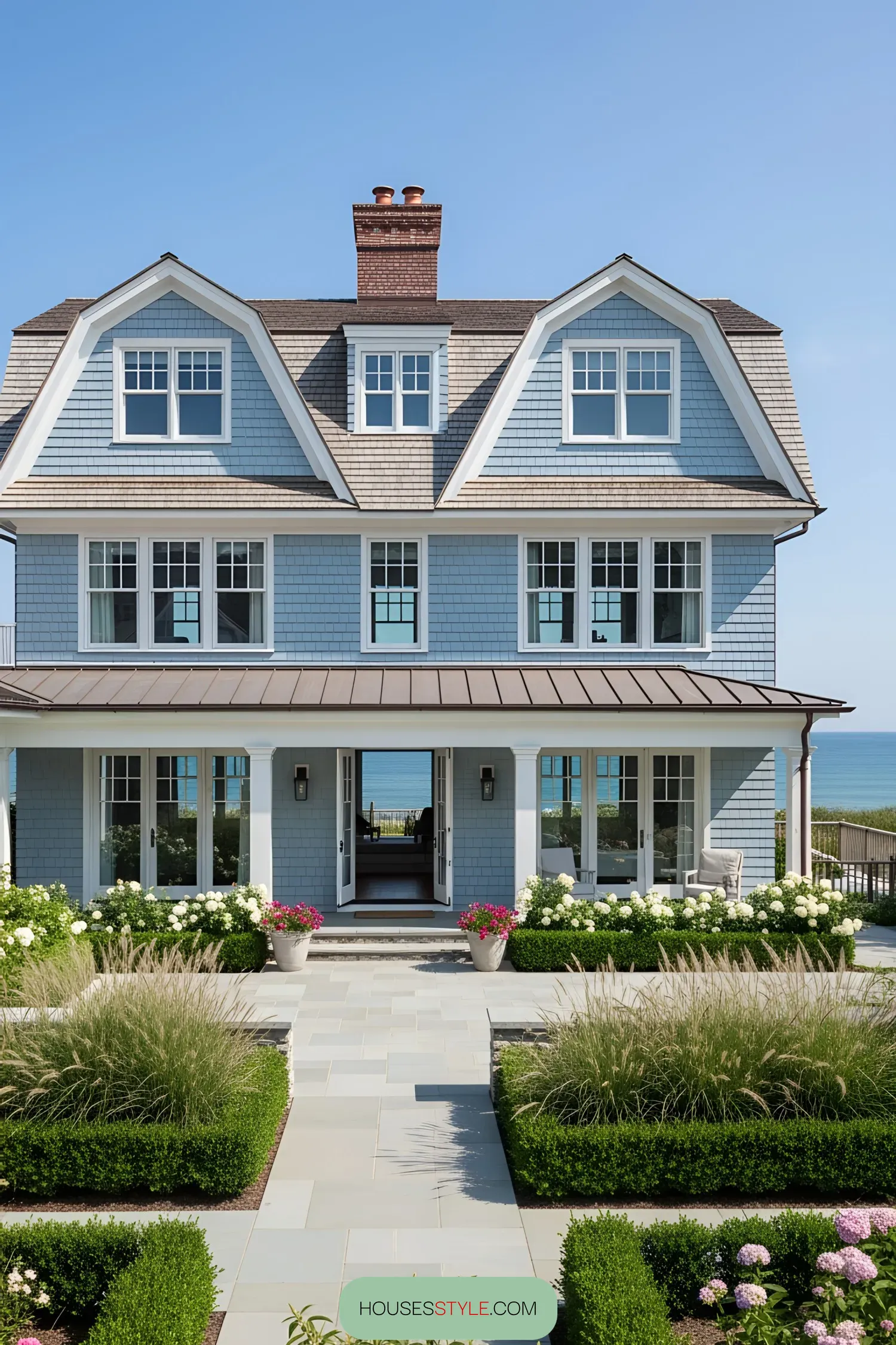 An Elegant Oceanfront Retreat With Classic Charm