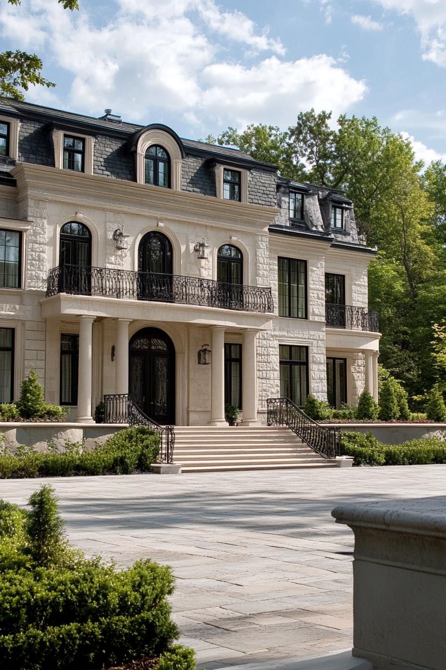 Grand Suburban Manse Design