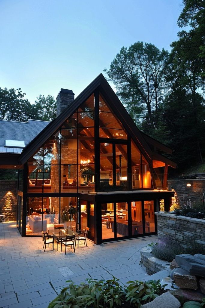 Panoramic Glass Window Walls