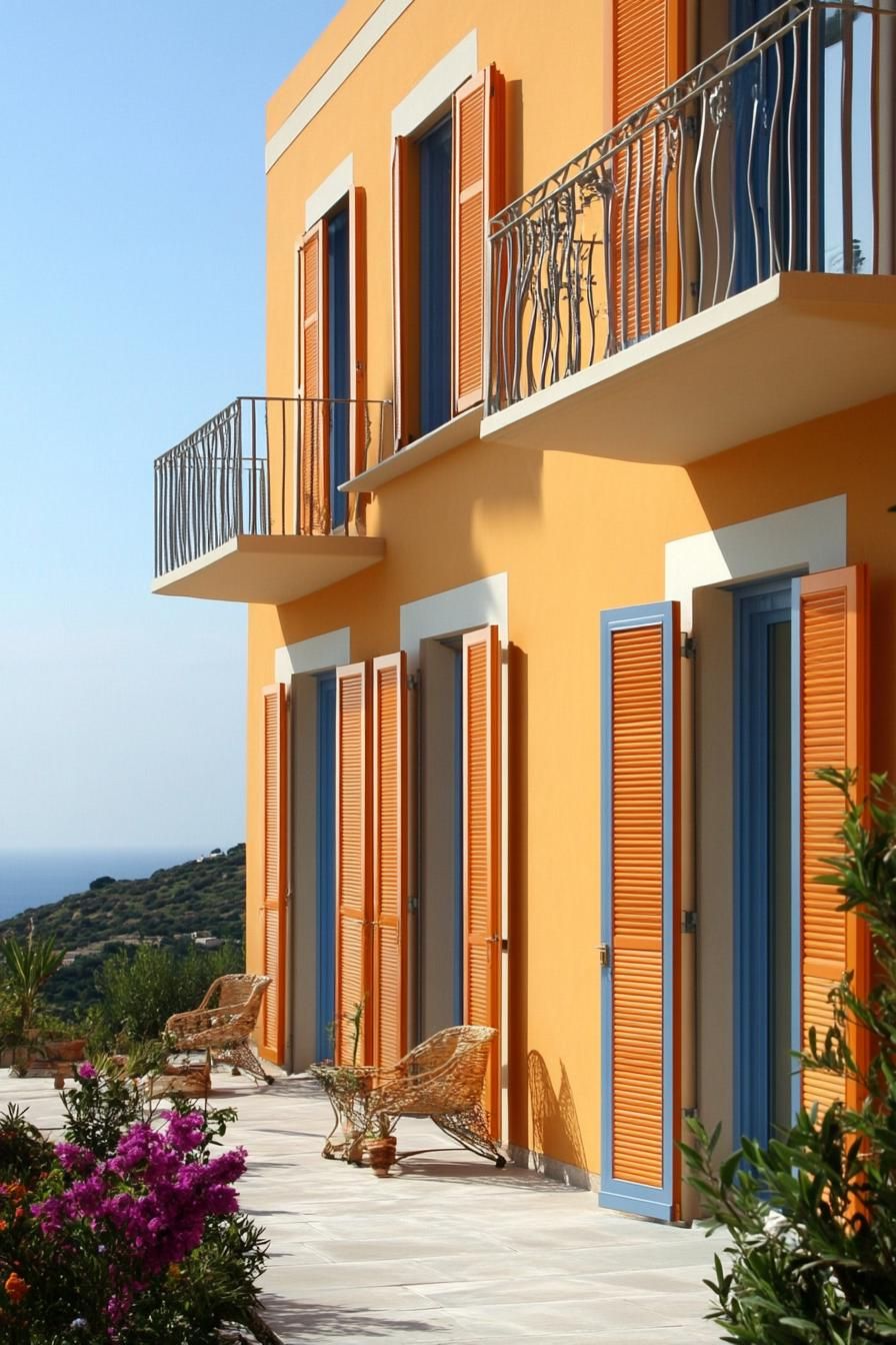 Colorful Shutter Design Ideas