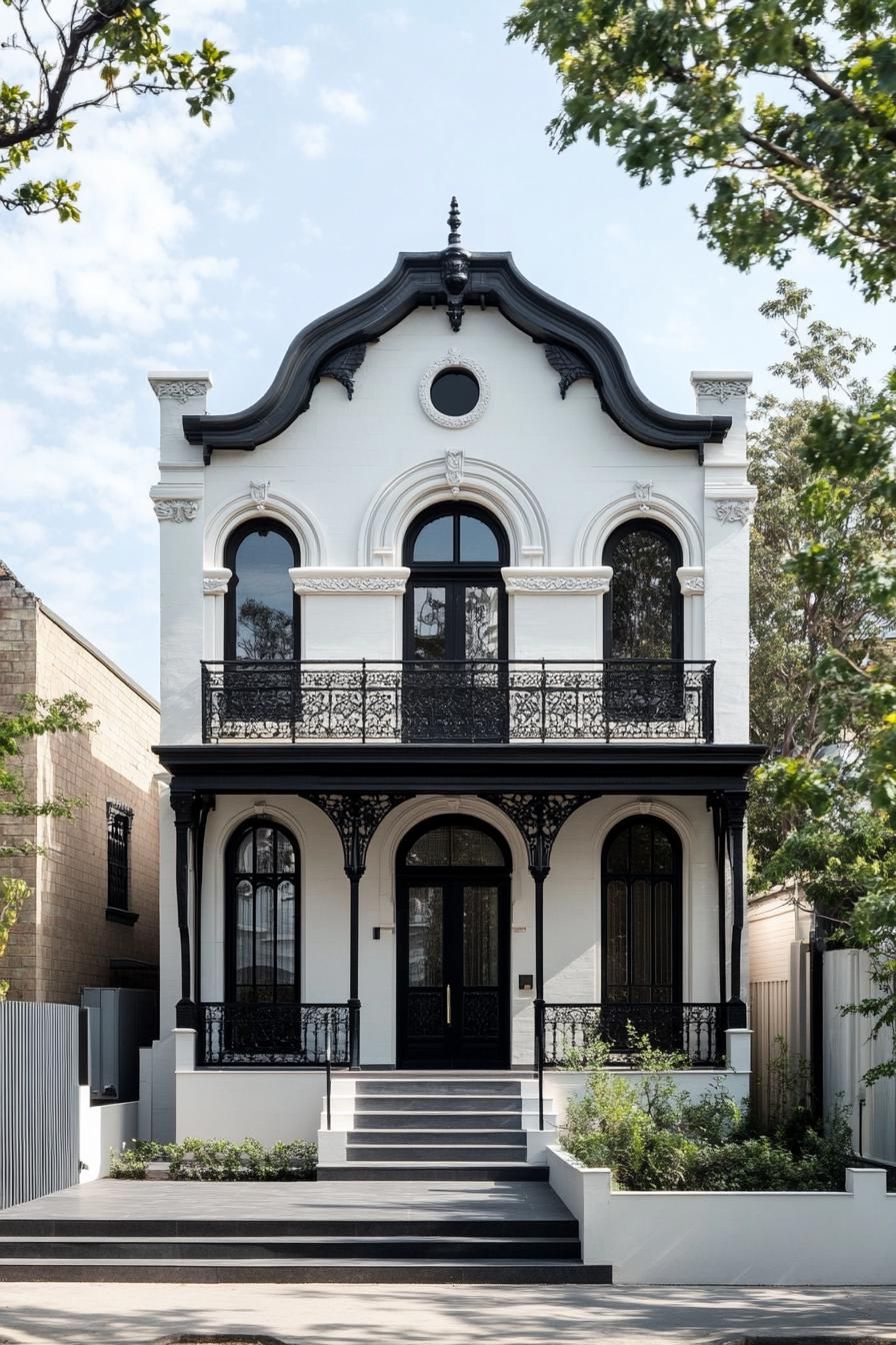 Symmetrical Facades, Minimalist Details - photo 2