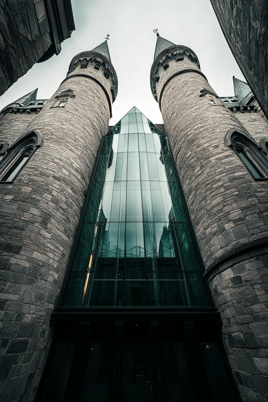 Glass Tower Fortress Design
